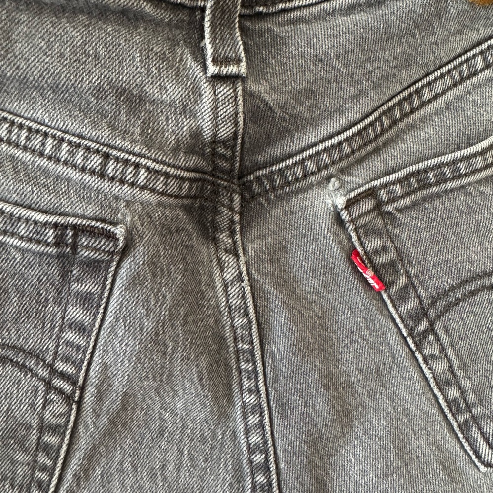 Levi’s Premium 501 Skinny Denim Jeans W28 L28, Distressed - Picture 9 of 10
